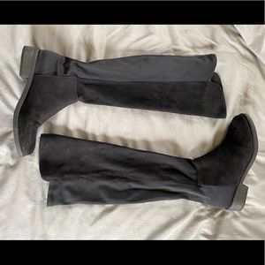 Black Over the Knee Boots W8.5